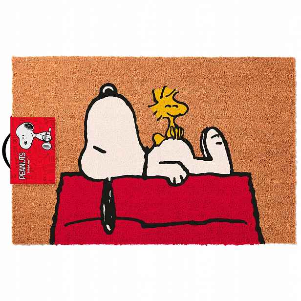 Rohožka ležící Snoopy