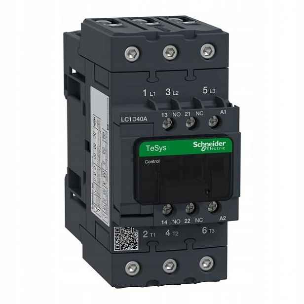 Schneider Electric stykač TeSys D 3P 18A 440V LC1D40AP5