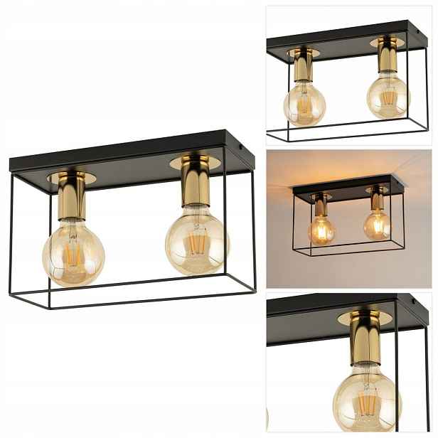 Stropní svítidlo černá Vox je moderní pro milovníky designu Sigma Lighting