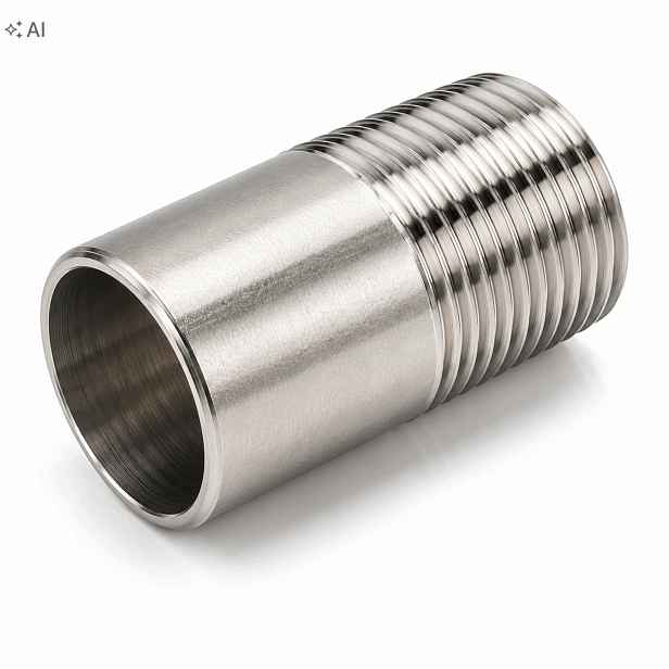 1 1/2" x 50 mm Vsuvka Pro Svařování Nerezový 316 KROUŽEK--10Kusů