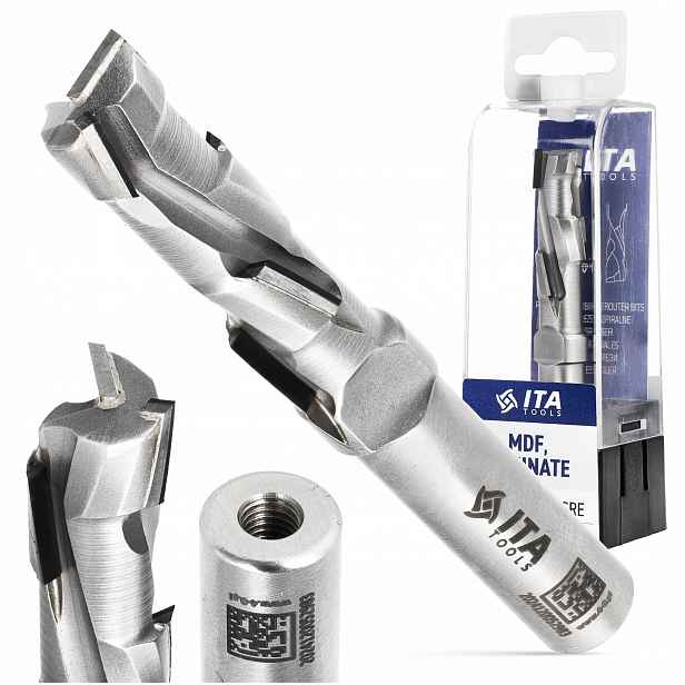 Fréza Na Dřevo Z Mdf Pro Cnc Frézku Ita Tools 12 mm Diamantová Stopka