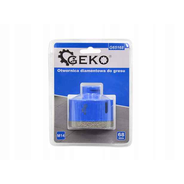 Korunkový Vrták na gres 68 mm M14 Geko Profi