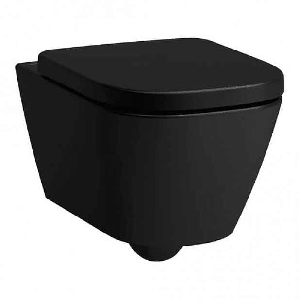 Laufen MEDA wc keramika černá mat H8661107160001