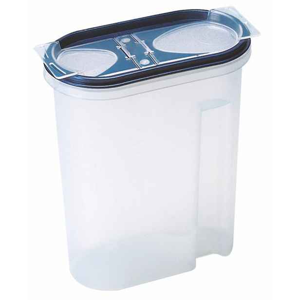 Plastová dóza s násypkou HEIDRUN 2500ml MIX barev