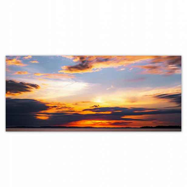 Fototapety flizelina 211x91 Západ, jezero, most