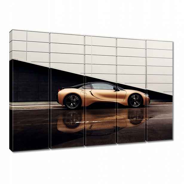Obraz 100x70 Zlaté Bmw Auto