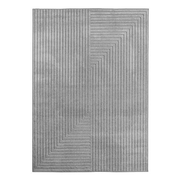 Šedý vnitřní a venkovní koberec 280x370 cm Nova 1202 – Ayyildiz Carpets