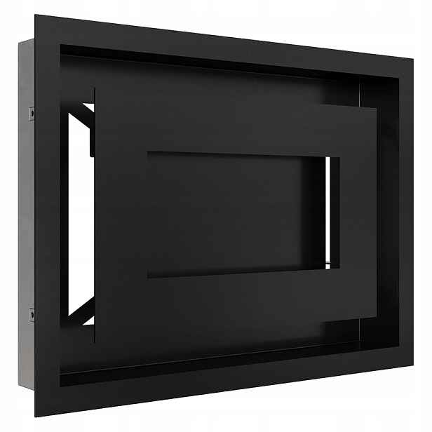 Ventilační mřížka do krbu Wind 22x30 černá