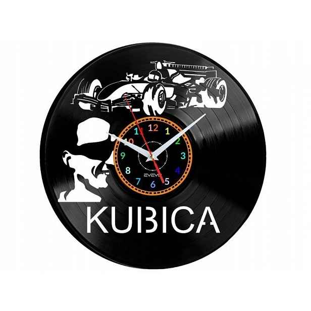 Kubica Dárek Originální dekorace do domu Hodiny z vinylové desky