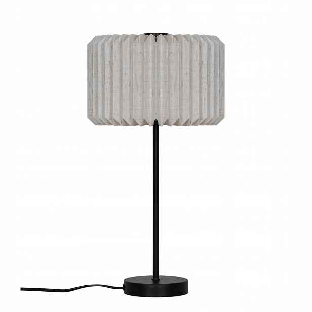 Stolní lampa černá textilní 10W E27 Moderní kabinet Vivienne Nordlux