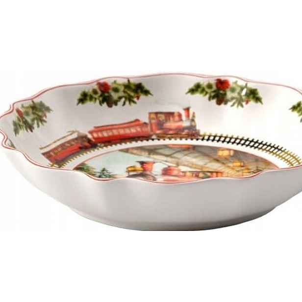 Vánoční Porcelánová Miska 16,5 CM Limitovaná Edice 2025