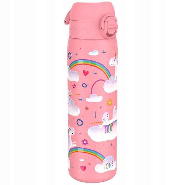 ION8 Termos láhev na pití sportowy dla dzieci 500 ml Unicorn Jednorożce