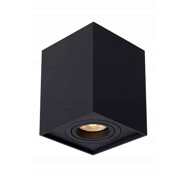 Lampa stropní nastavitelná bodová černá obdélníková spotová Lucide