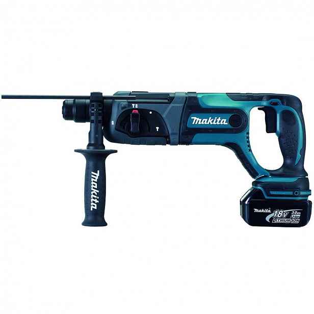 Makita - 18V AKU kombinované kladivo, 2x aku 5,0 Ah, nabíječka DHR241RTJ