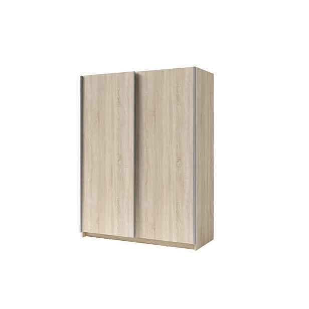 MASSENO ŠATNÍ SKŘÍŇ S POSUVNÝMI DVEŘMI ELRON, 180,6/198,5/62 cm 2dveřová, dub Sonoma