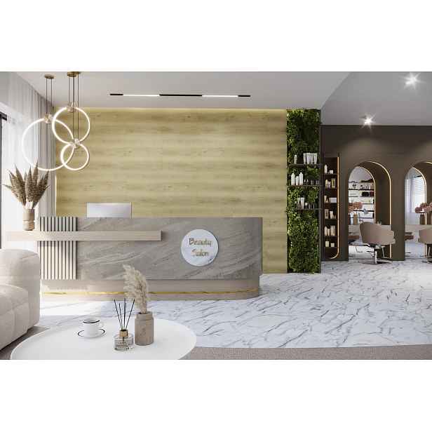Olsen spa SPC nástěnný obklad vnitřní - Oak Emma — Rozměr A - 60, Rozměr C - 120