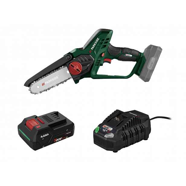 Parkside® Aku řetězová pila Paghs 20-Li C4, Smart 4 Ah