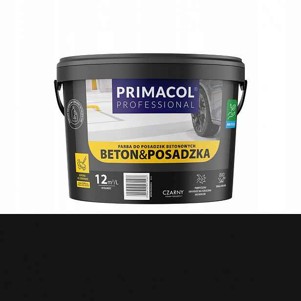 Barva betonová podlaha, 2,2 l, černá, Primacol