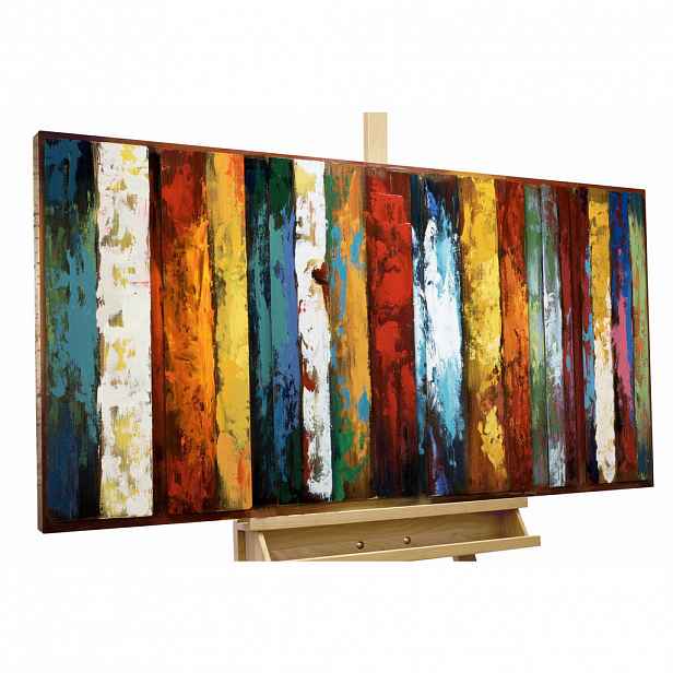 KUNSTLOFT KOVOVÝ OBRAZ TŘETÍ ROZMĚR, 120/60 CM