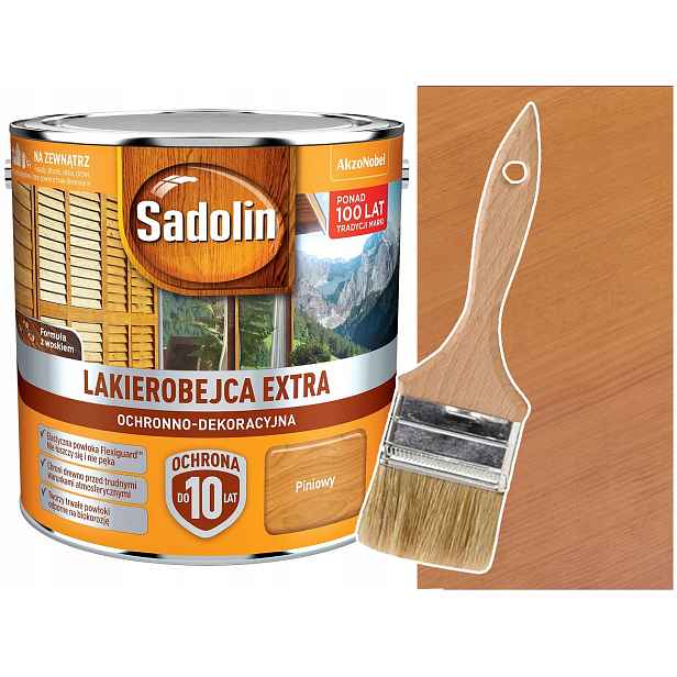 Sadolin Lakovací malta na dřevo Extra Piniová 2,5 l
