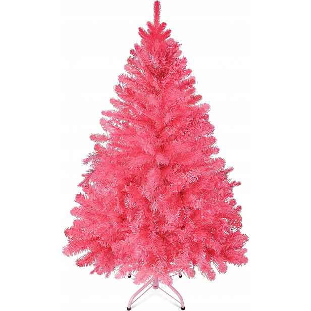 Umělý vánoční stromek 120 cm Realistický, 320 větví, kovový stojan