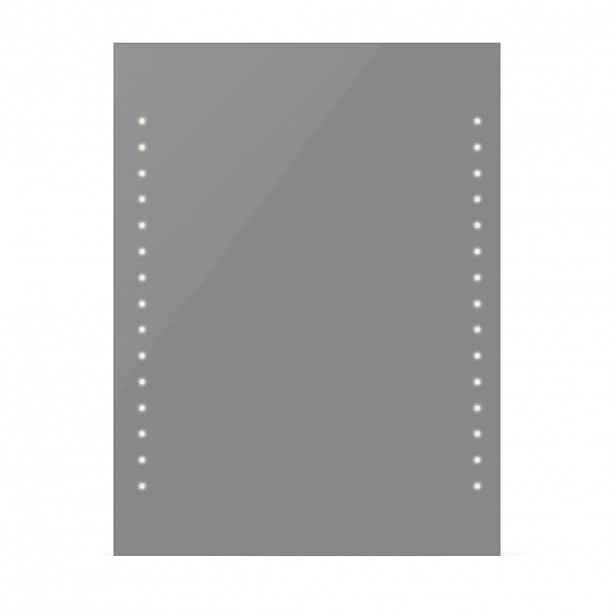 vidaXL Koupelnové zrcadlo s LED diodami, nástěnné, 60 x 80 cm (D x V)