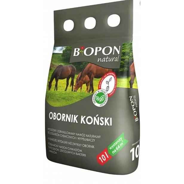 Biopon Koňský hnůj přírodní granulované hnojivo 10L