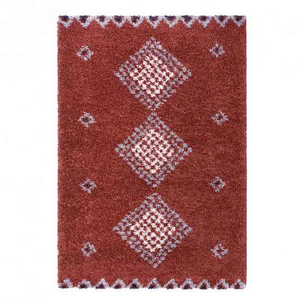 Červený koberec Mint Rugs Cassia, 160 x 230 cm