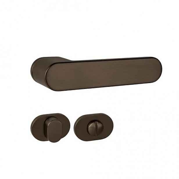 MPK Impressa klika wc knoflík hnědá matná IMPRESAORHNMWC