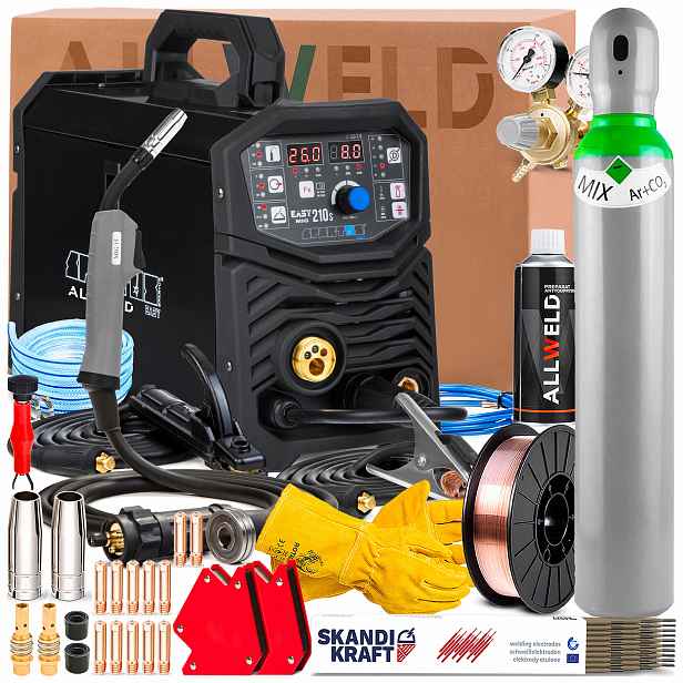 Spartus Easymig 210S 230V 200A Synergie Tig Lift 2T/4T 2-VÁLCOVÝ