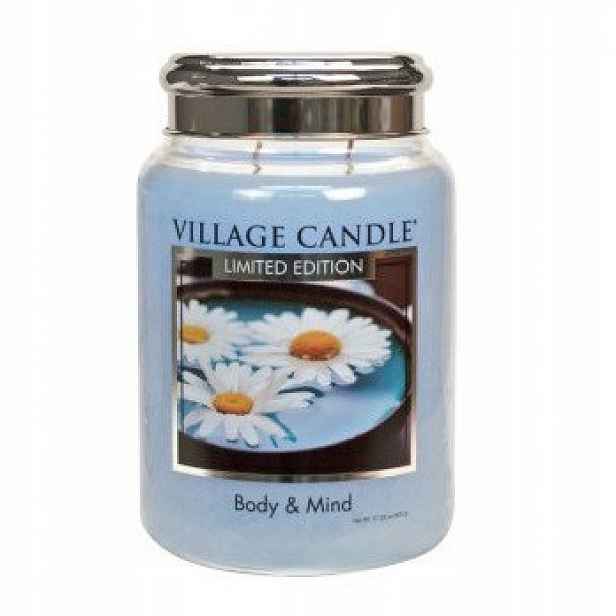 Velká svíčka Body & Mind Village Candle