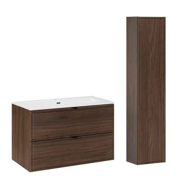 Petits-meubles KOUPELNOVÝ NÁBYTEK 81cm Elias 2er-Set Dřevo