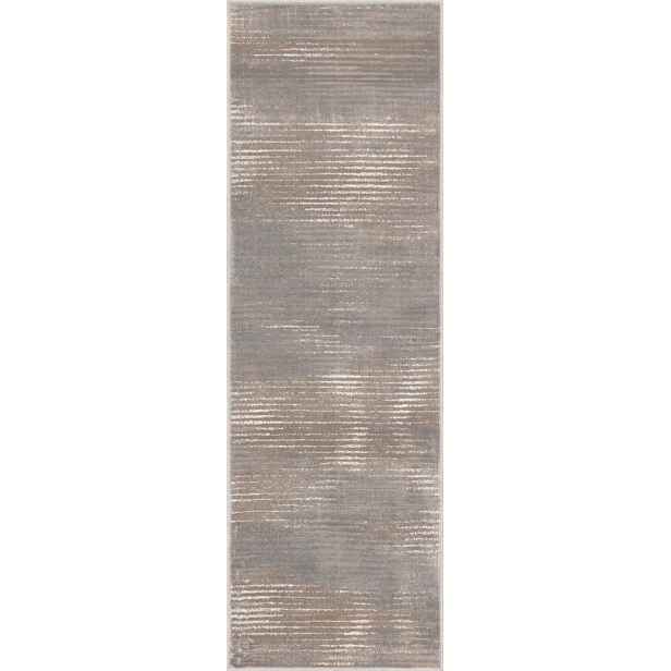 Běhoun šedobéžový 80x250 cm Soft Gik P – FD