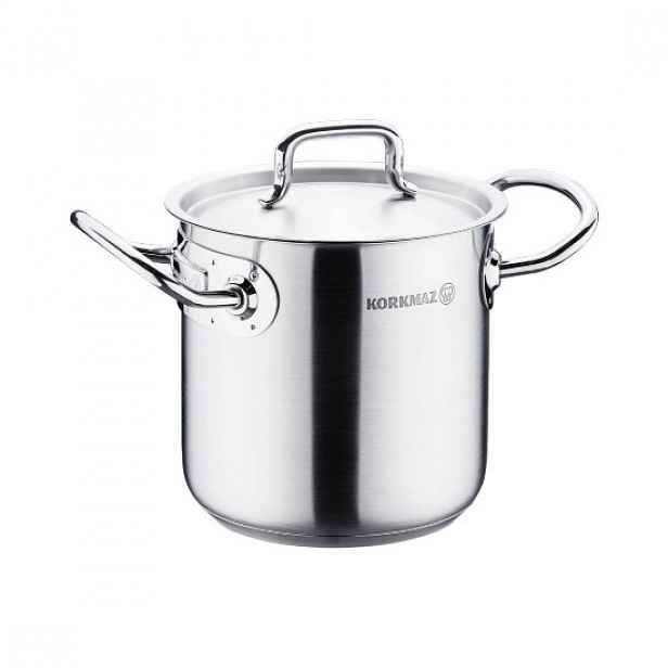 Nerezový hrnec, s poklicí, 14cm/2L, "Proline Gastro" - Korkmaz
