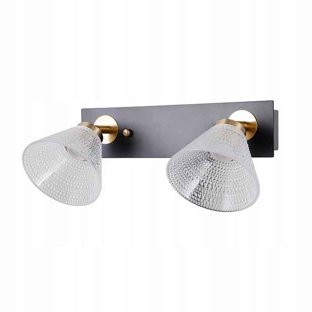 Orella WL-34393-2-BK-HBR Stylový reflektor