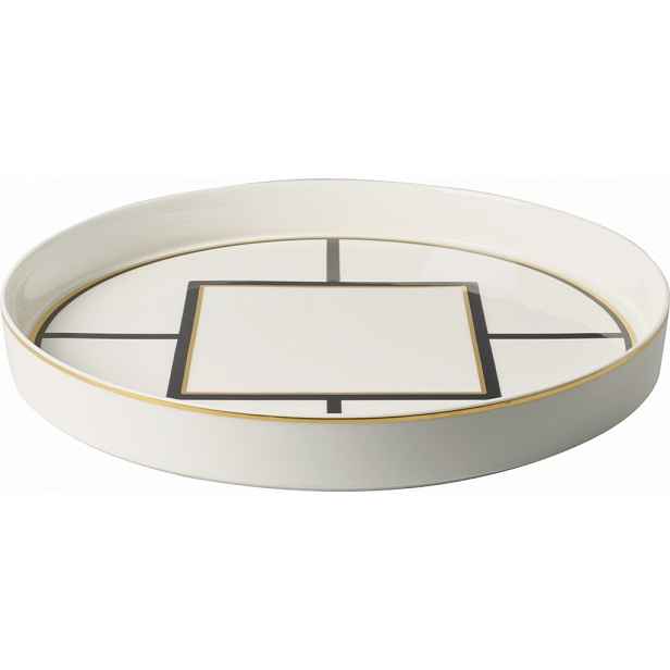 Villeroy & Boch MetroChic porcelánový podnos, Ø 33 cm