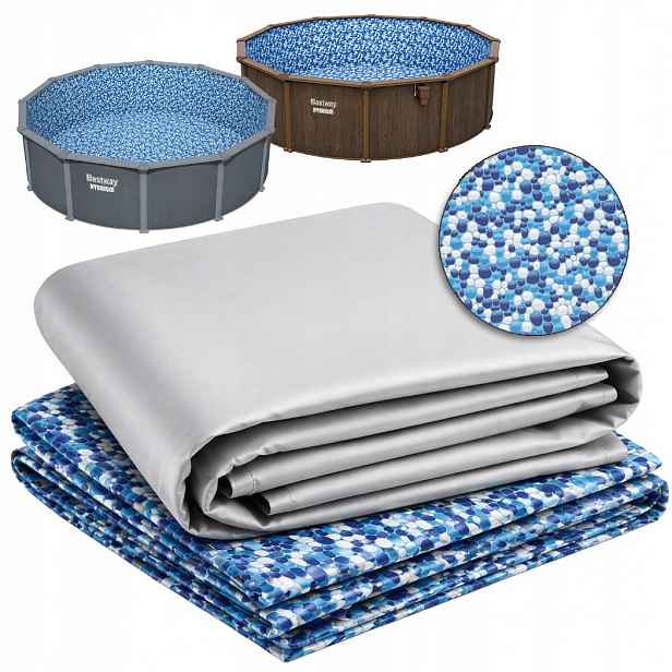 Bazénová vana materiálová krytina do bazénu Bestway Hydrium 549x132 cm