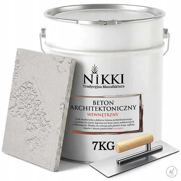 Dekorativní architektonický beton vnitřní 7 kg šedý světlý F264 Paca