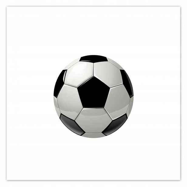 Plakáty 140x140 Fotbal na nohu