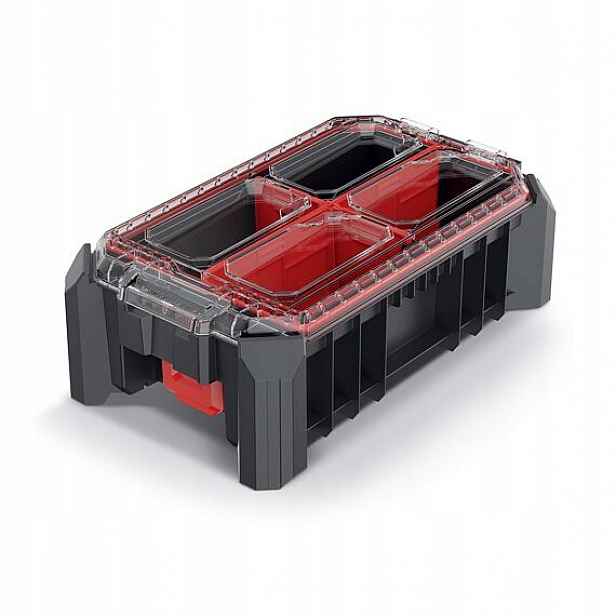Kistenberg organizér Msx 228*368*126mm, černý, přepážky