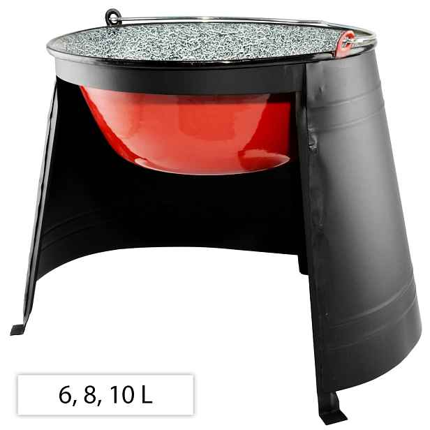 Perfect Home 71127 Chránič plamene, Stojan pod kotlík pro 6, 8, 10 L kotlíky