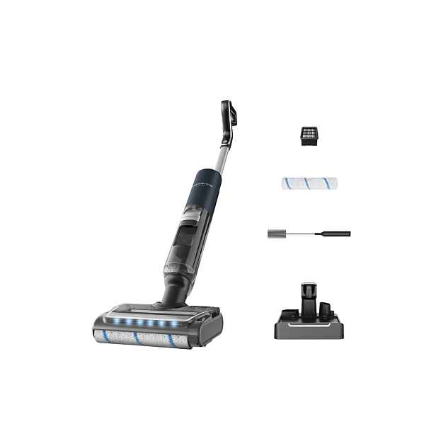 Podlahová myčka Rowenta X-Clean 7 Auto Wet & Dry 20 000 Pa GZ5735E0 Modrá / Chromová