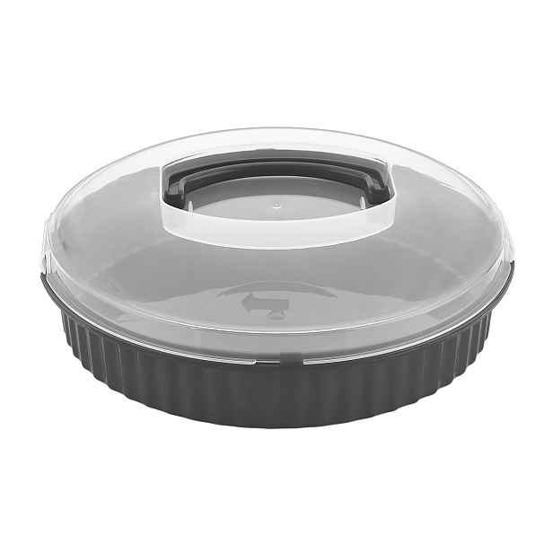 PROHOME - Dóza na koláč 30cm s víkem různé barvy