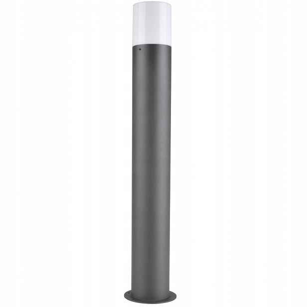 Osvětlovací sloupek kulatý Dallas stojací lampa 60 cm E27 grafit