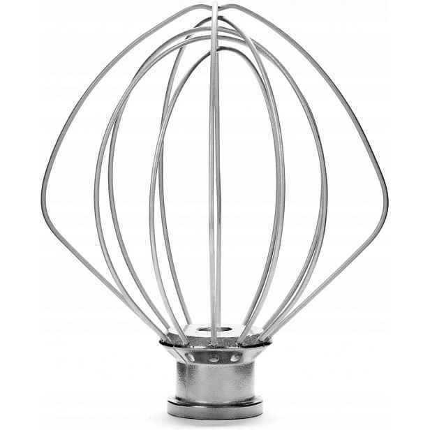 KitchenAid K45WW drátěná šlehací metla, příslušenství k mixérům KitchenAid, stříbrná barva