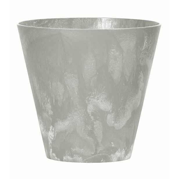 Prosperplast Květináč Tubus Easy šedý, varianta 20 cm