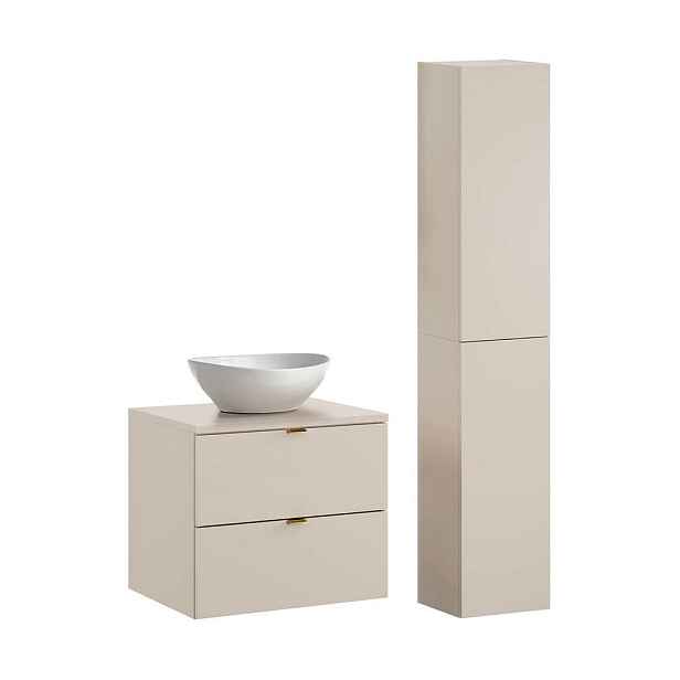 Petits-meubles KOUPELNOVÝ NÁBYTEK 60.6cm Azel 2er-Set Kašmír