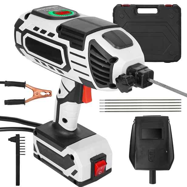 Přenosná oblouková svářečka Igbt, přenosná pro dům a garáž 4600 W 200 A