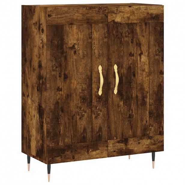vidaXL Příborník kouřový dub 69,5 x 34 x 90 cm kompozitní dřevo
