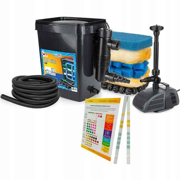 Bio-filtr Do Očka 10000 L Lampa Uv-c 11 W Čerpadlo